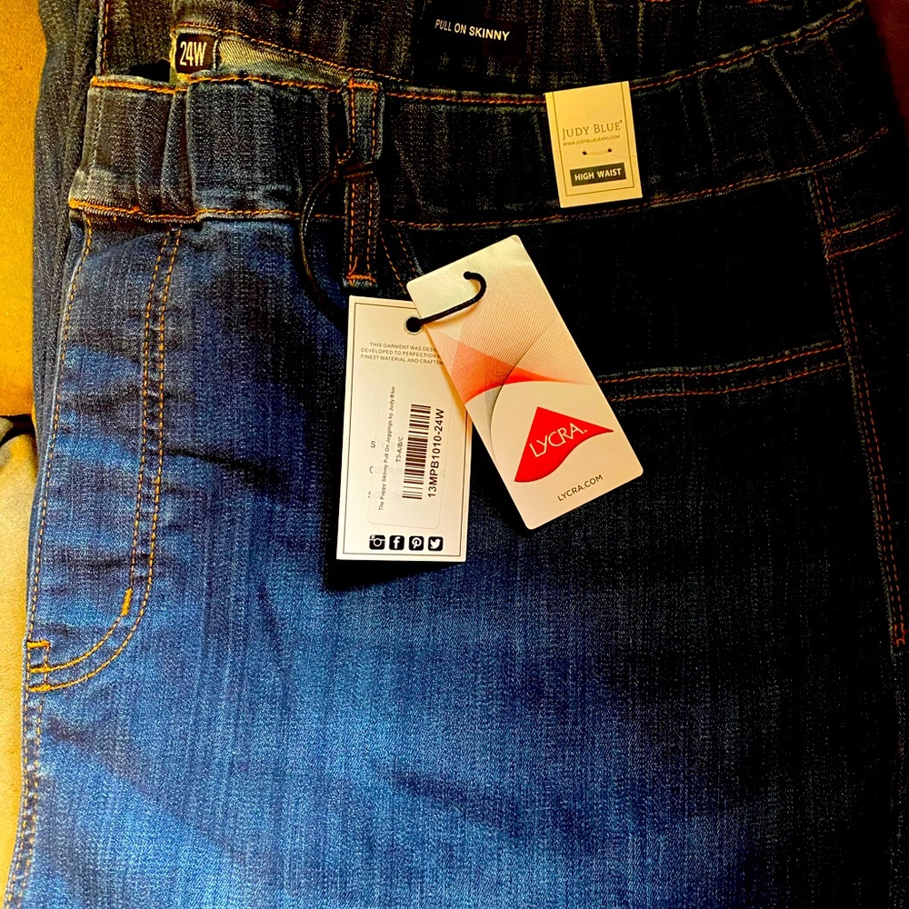 JUDY BLUE blue jeans size 24